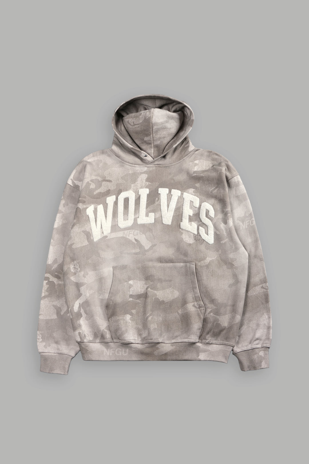 Always Loyal Unisex "Pierce" Hoodie in Clay Vintage Woodland Camo
