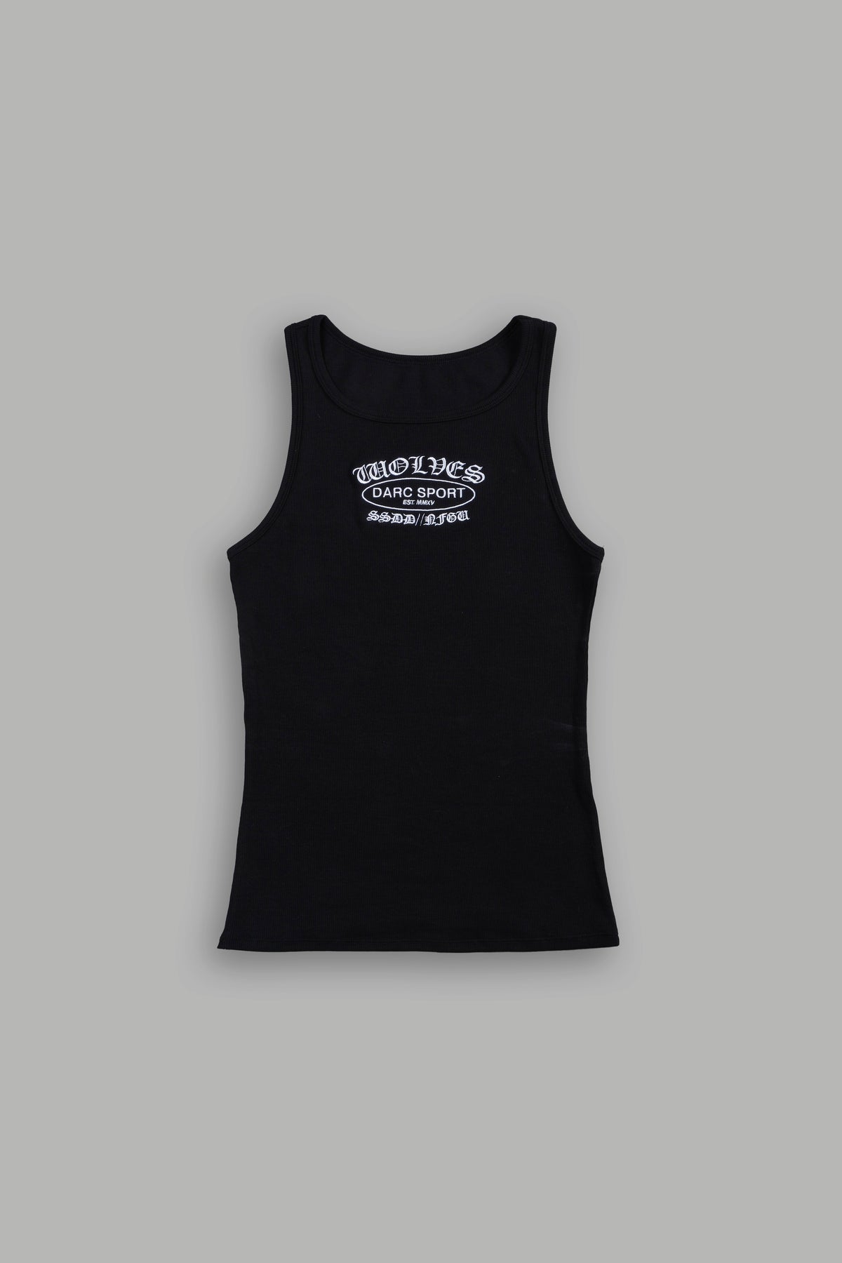 Darc Emblem Gwen Classic Rib Tank In Black
