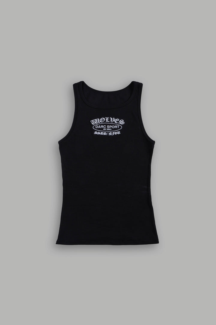 Darc Emblem Gwen Classic Rib Tank In Black