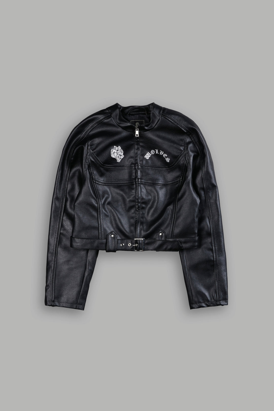 Wolf Chopper Finite Code Letty She Moto Jacket in Black