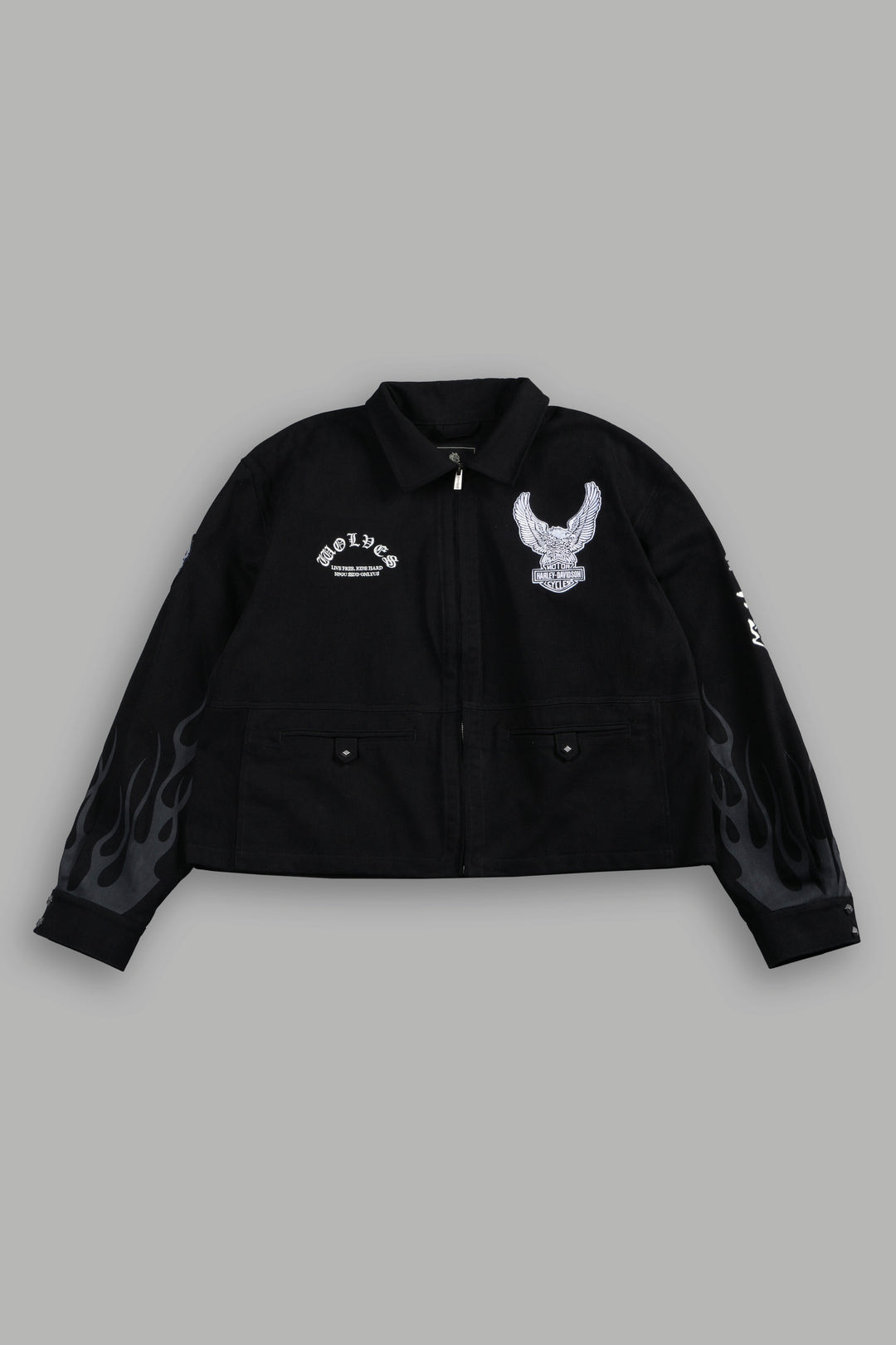Shadow Ronin Redford Shirt Jacket in Black