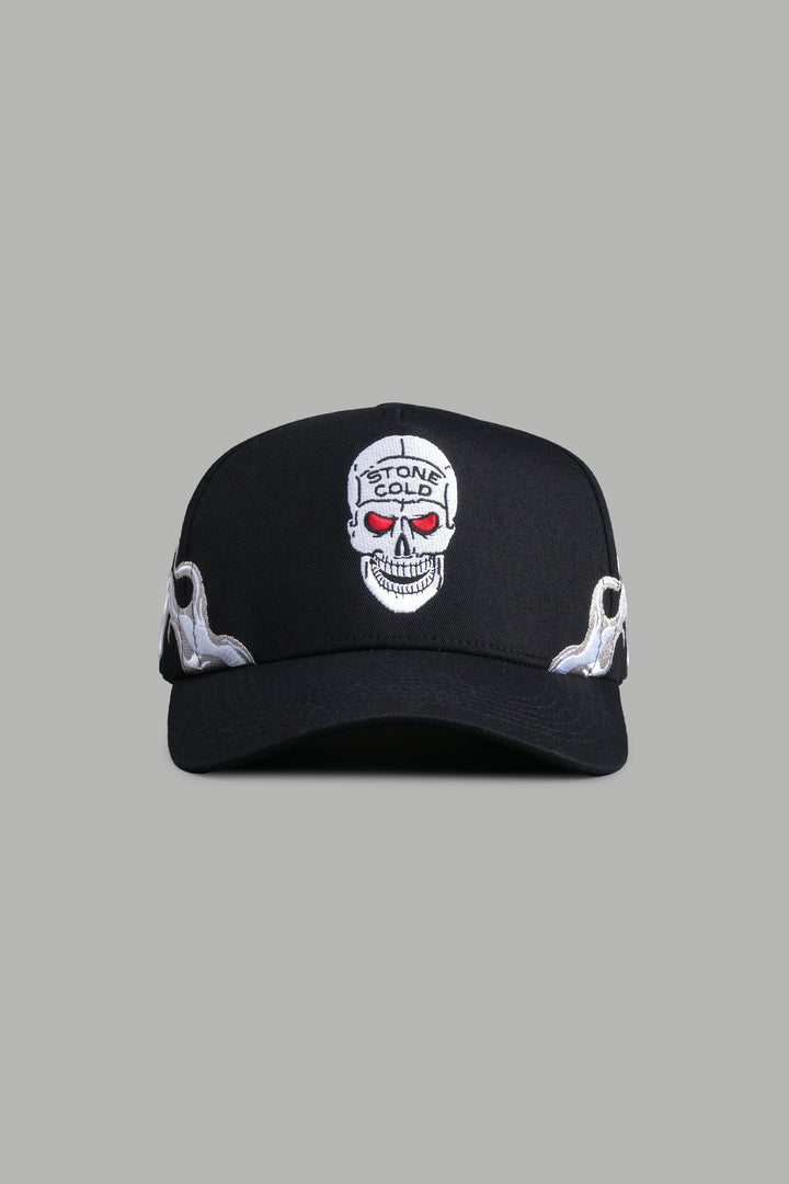 Stone Cold Riddick 5 Panel Hat in Black