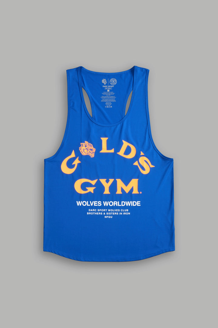 Gold's "Dry Wolf" (Mecca) Tank in Cobalt