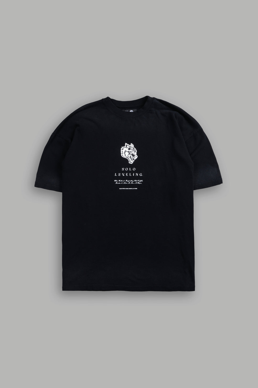 Celestial Knight Premium Oversized Tee in Black