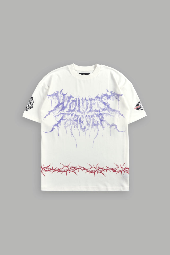 Drip Hesh "Premium" Oversized Tee in Cream