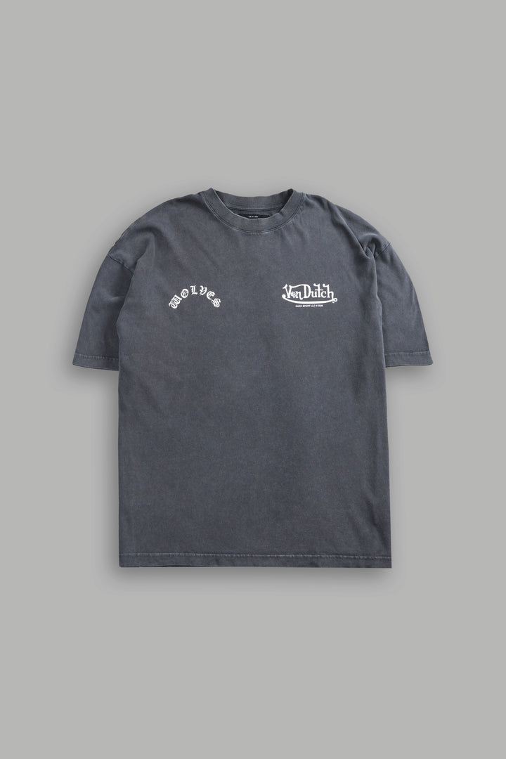 Von Darc Premium Oversized Tee in Wolf Gray