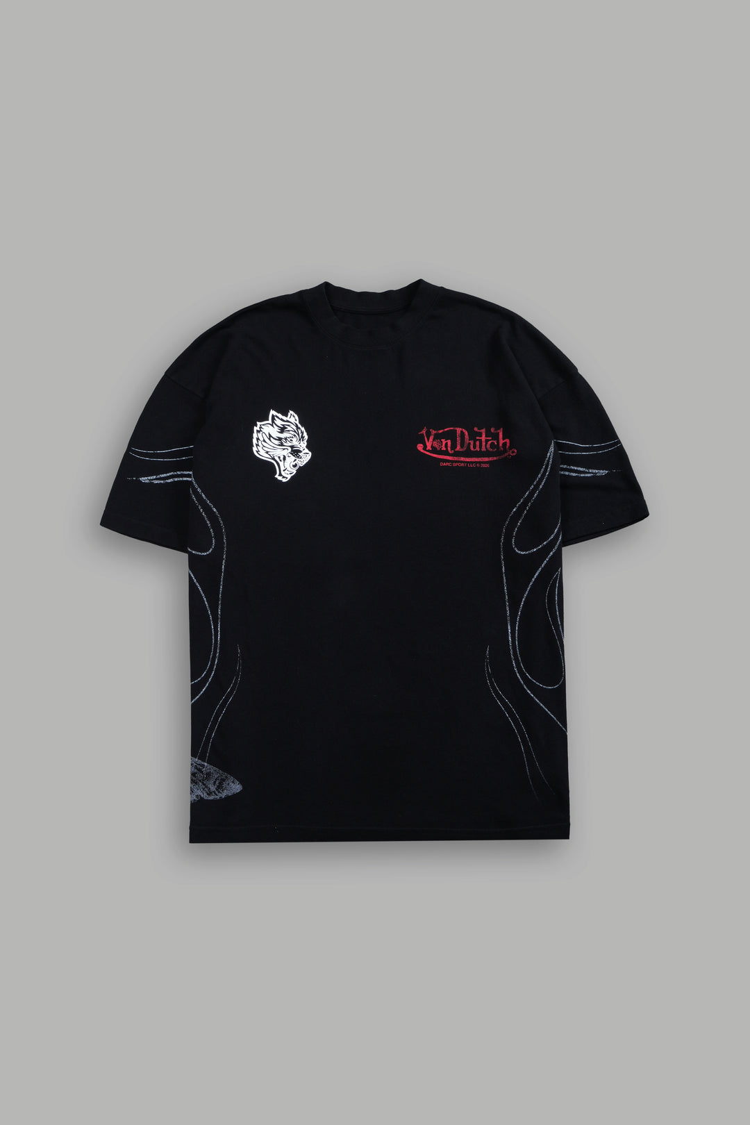 Von Dutch "Side-By-Side" Tee Box Set in Black
