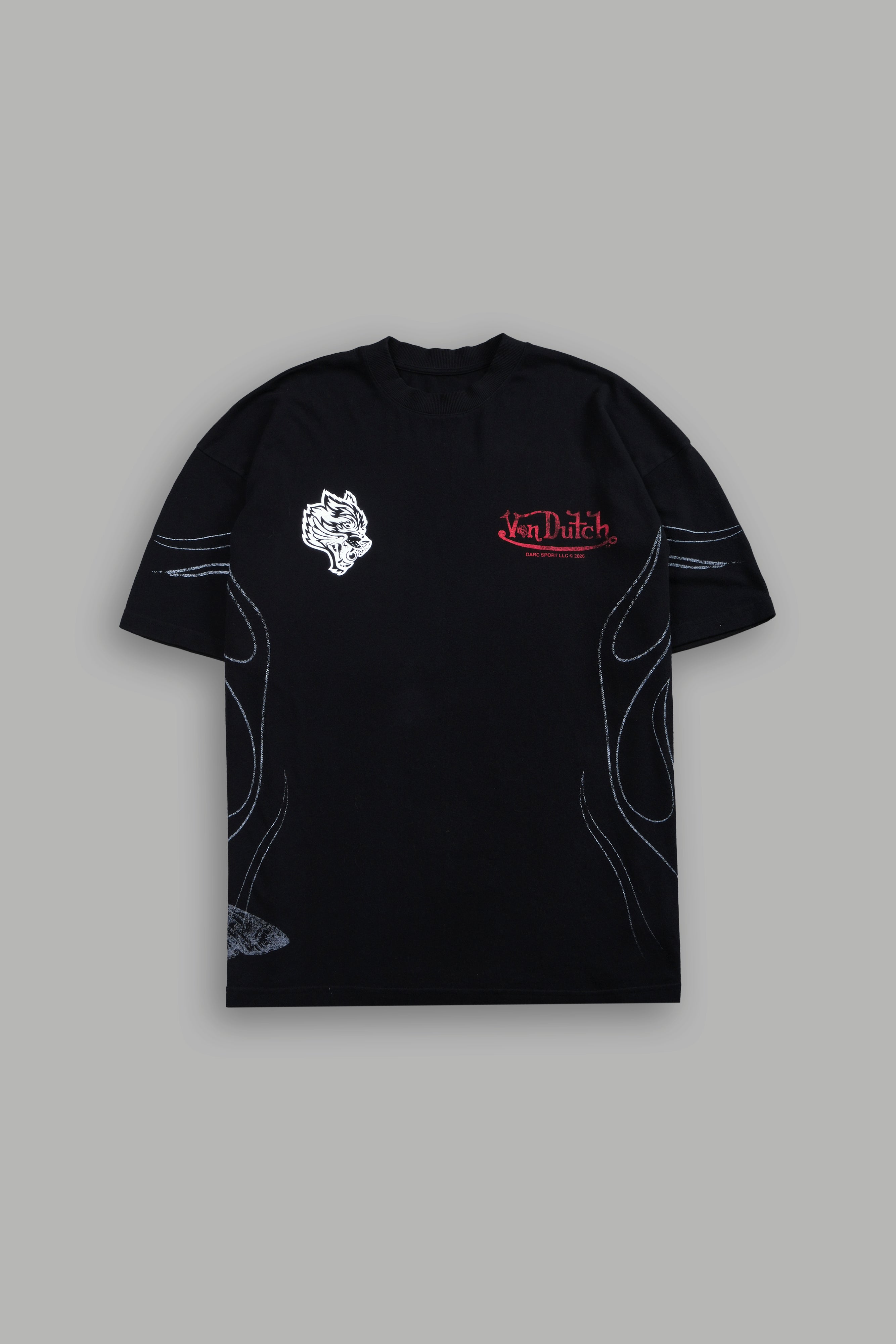 Von Dutch "Side-By-Side" Tee Box Set in Black
