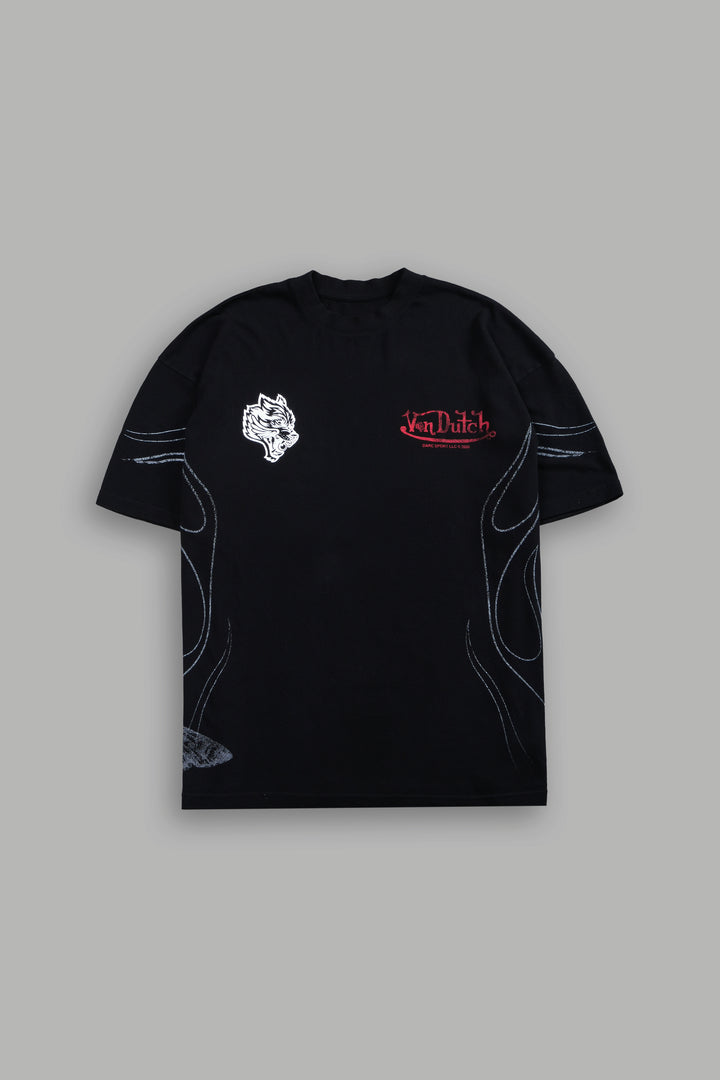Von Dutch "Side-By-Side" Tee Box Set in Black