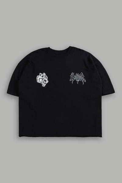 Wolves Hesh FRVR Grunge Raw Hem 