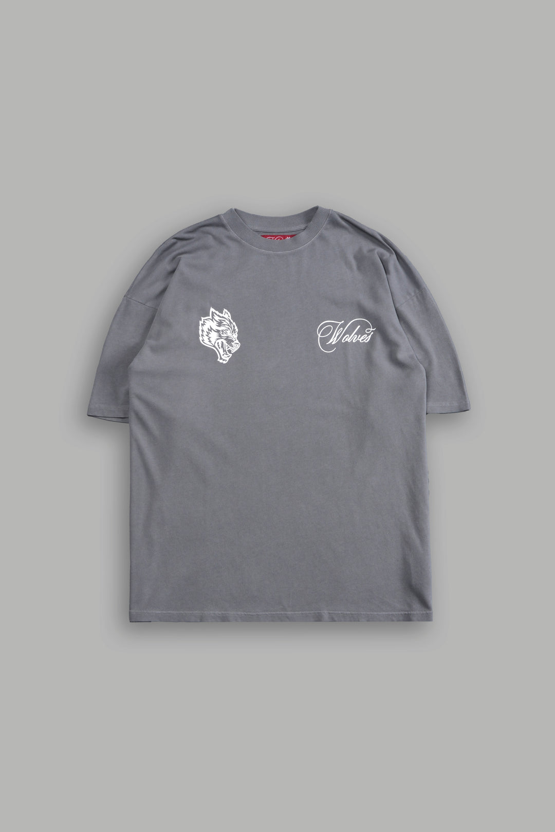 (1 OF 500) Have No Fear "Premium" Oversized Tee in Dove Gray