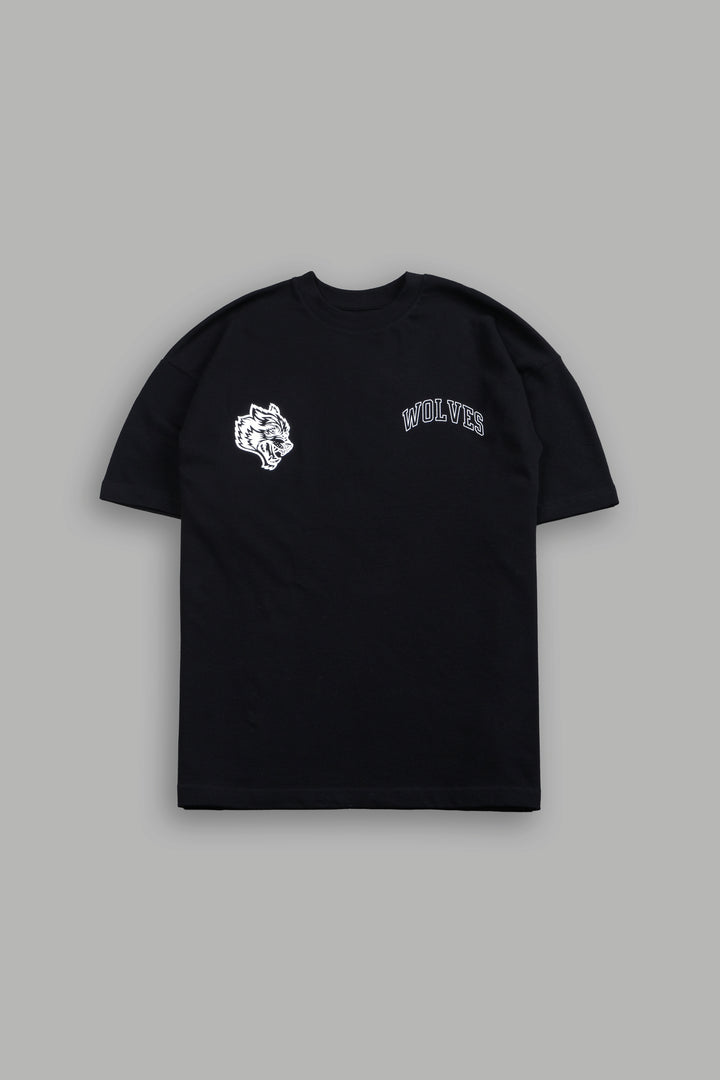 Kevin Premium Oversized Tee in Black