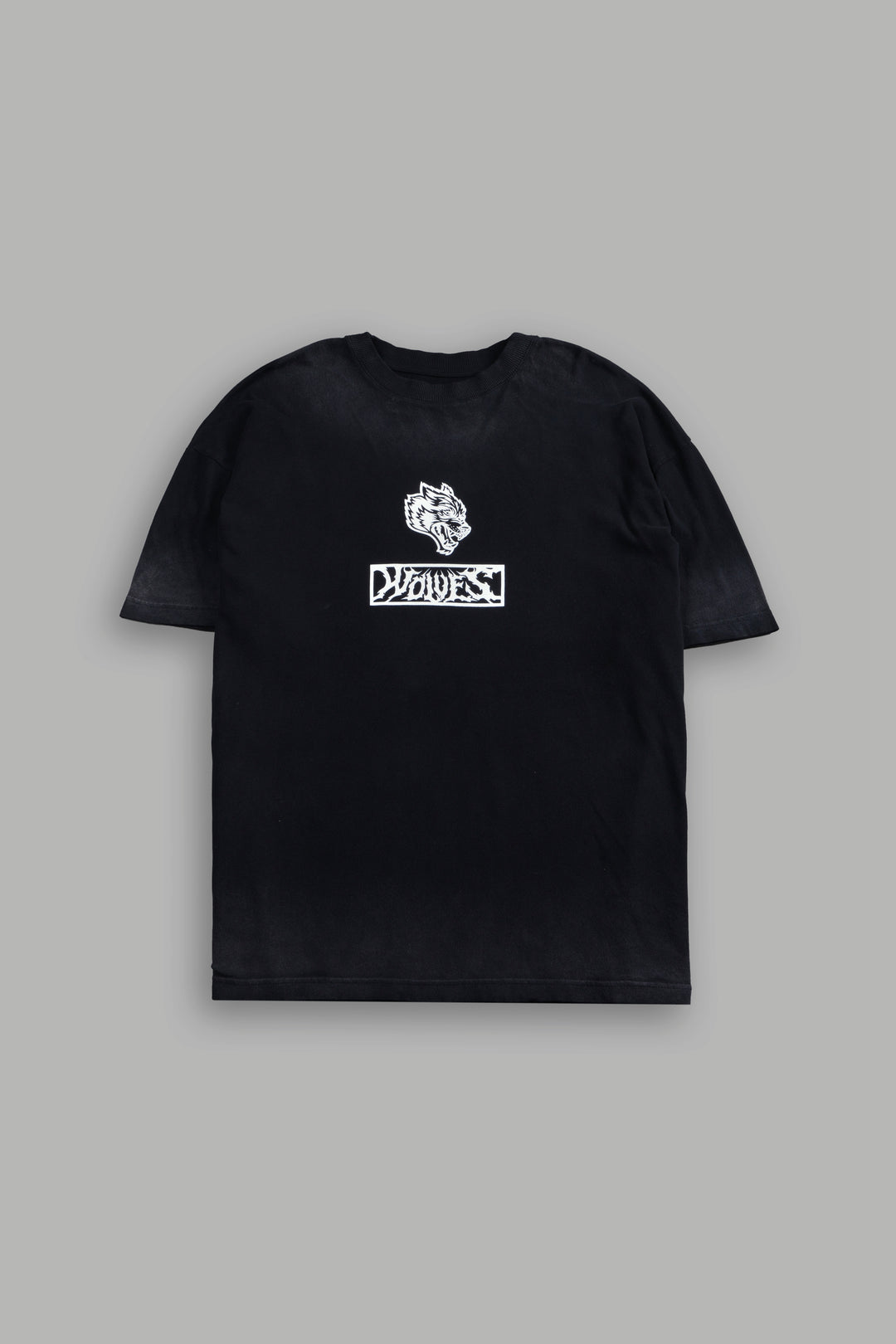 Ghostrider "Premium" Oversized Tee in Black Drift Wash