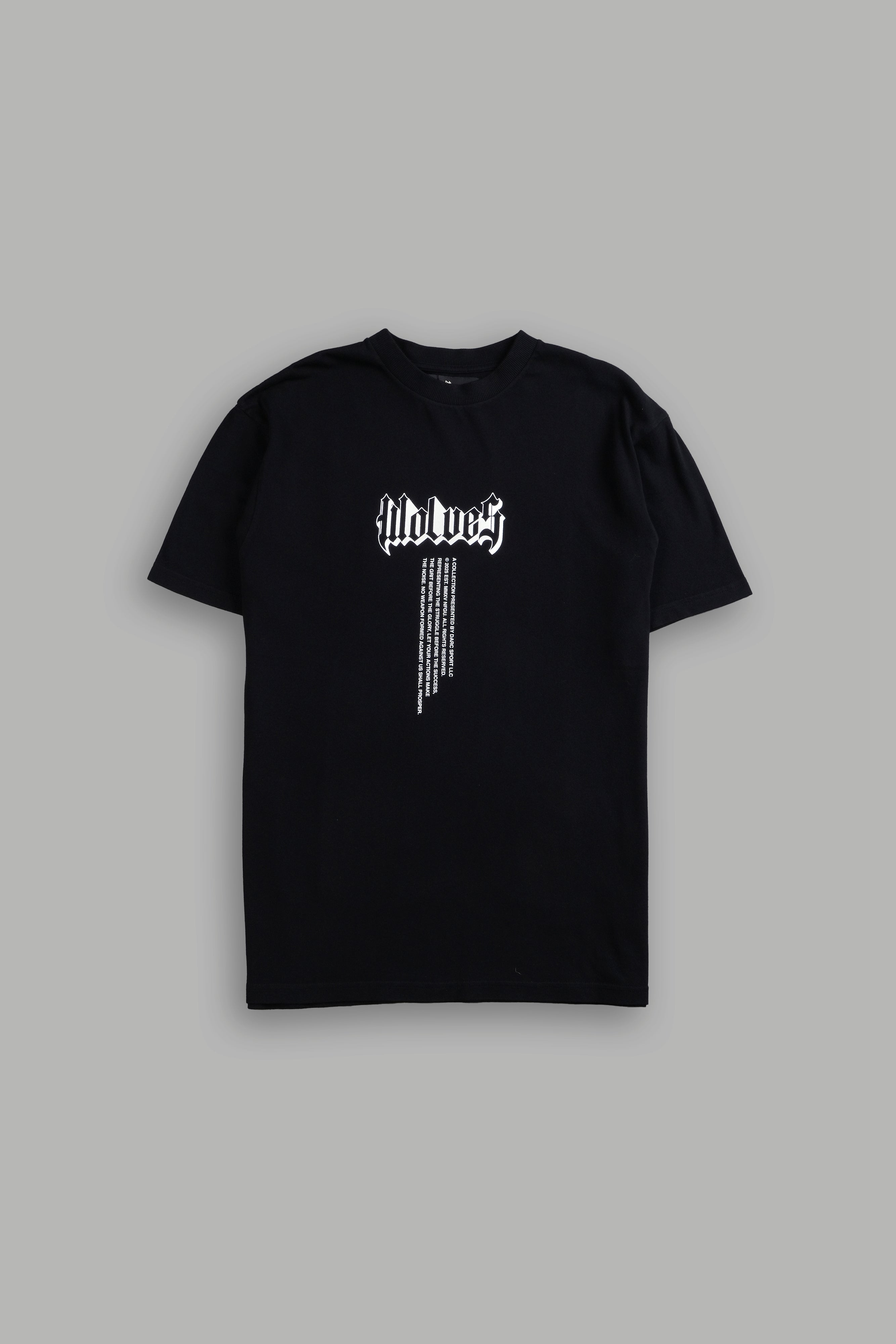 Our Badges "Premium Classic" Tee in Black