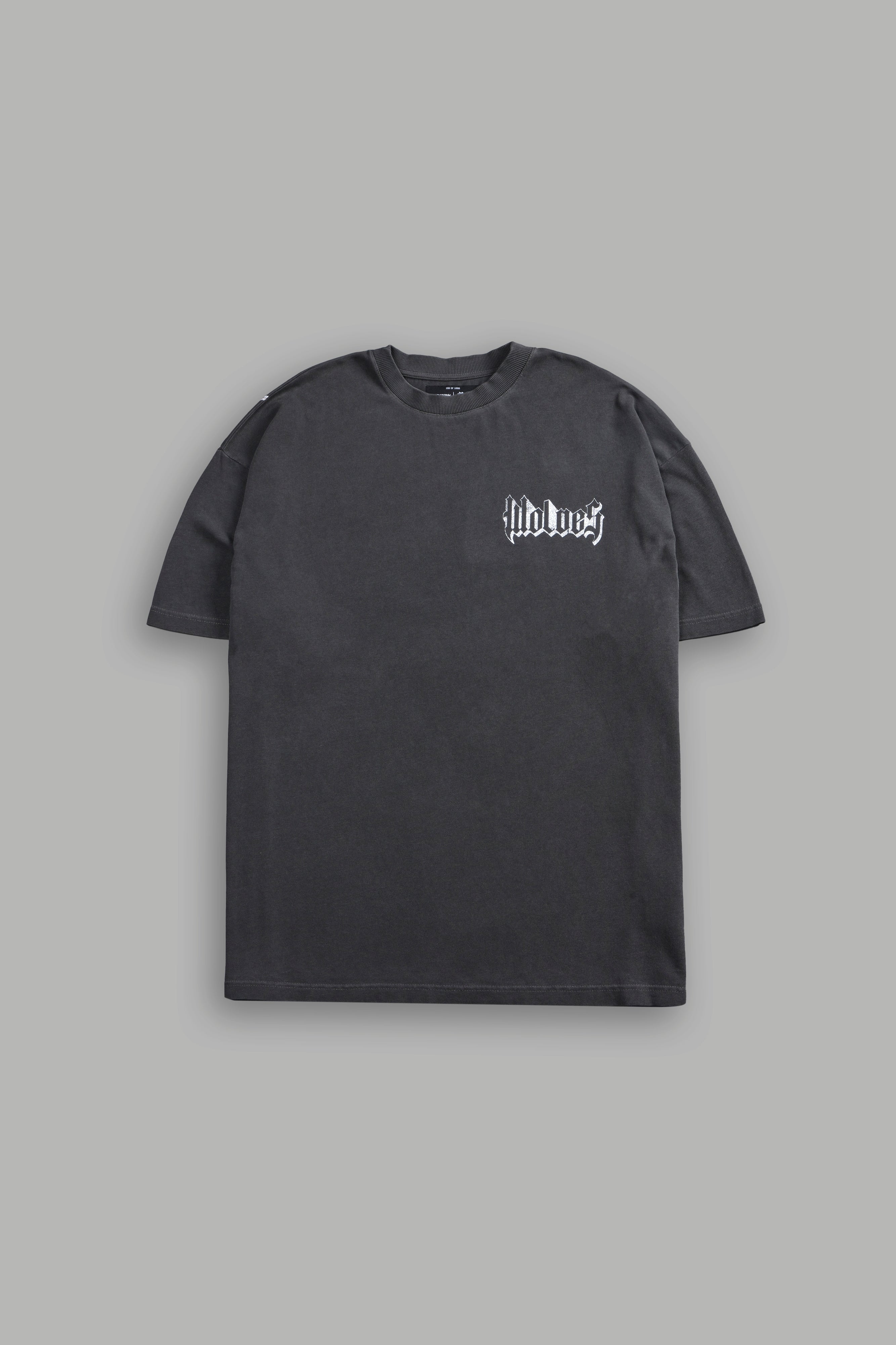 Consumed by the Darc "Premium" Oversized Tee in Wolf Gray Drift Wash