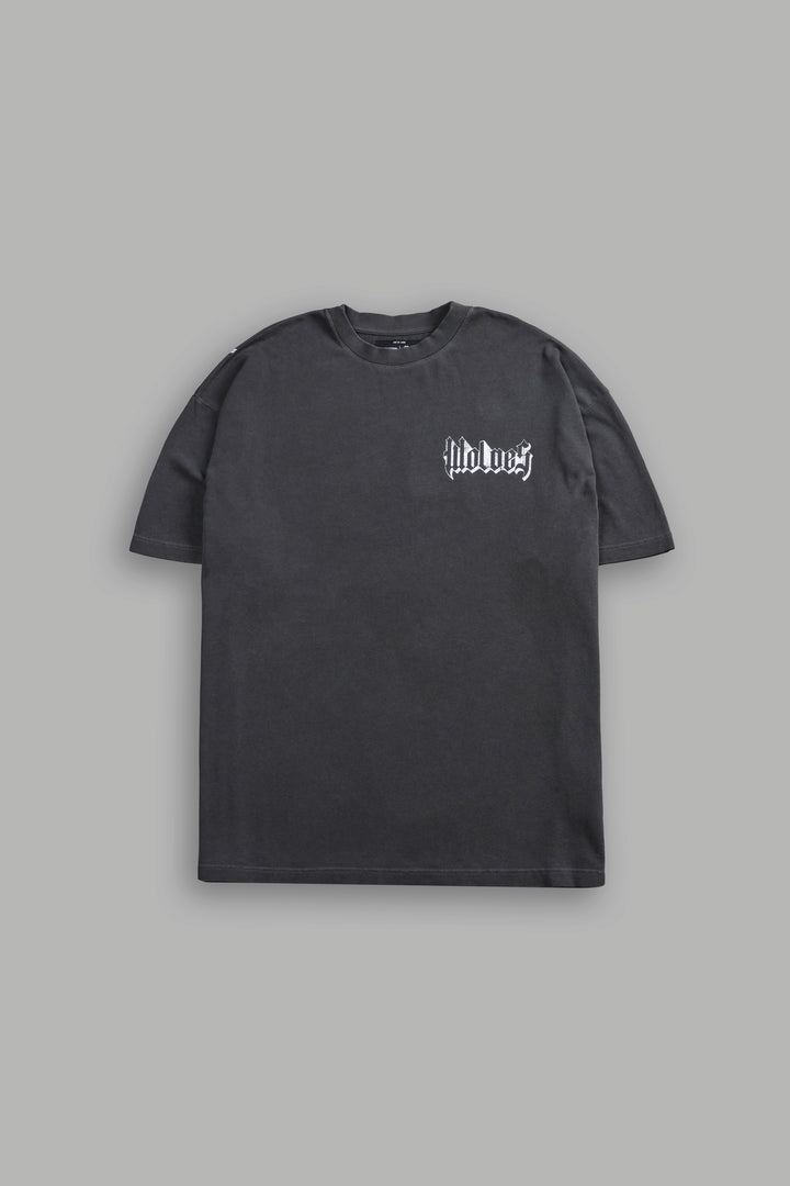 Consumed by the Darc "Premium" Oversized Tee in Wolf Gray Drift Wash