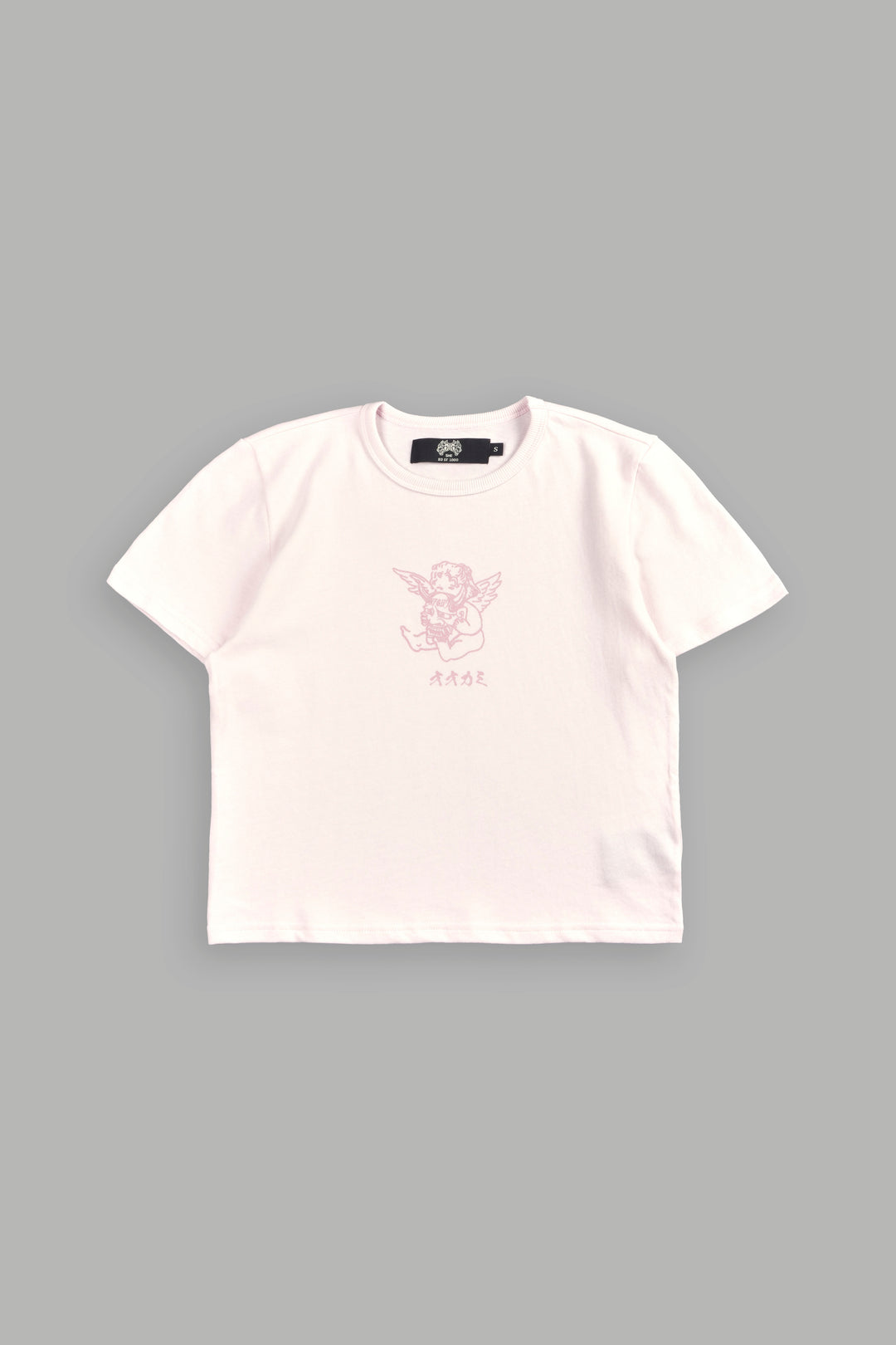 Oni Cherub Timeless Tee in Blush Pink