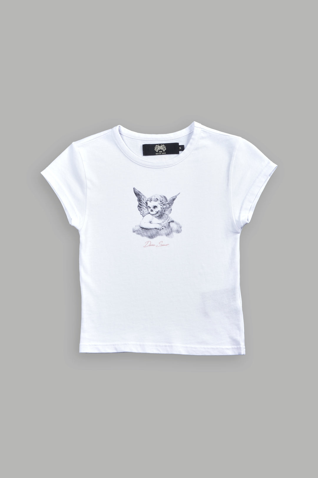 Watch Over Me "Baby" Tee in White