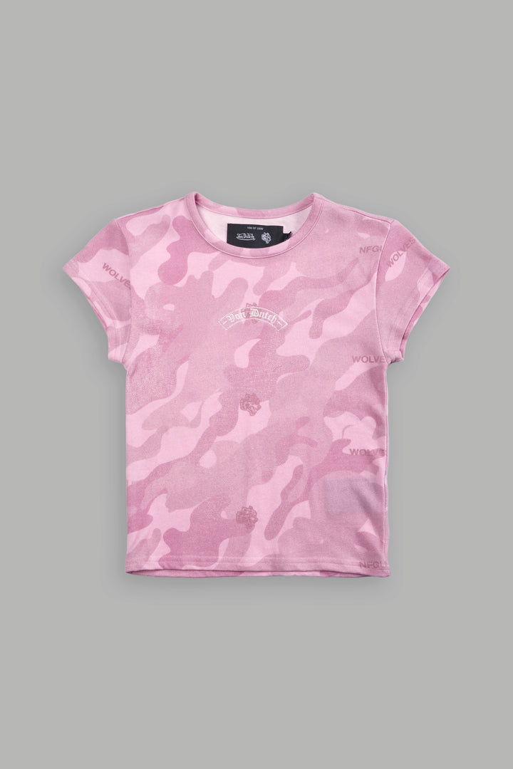 Darc Covenant "Baby" Tee in DSVD Bubblegum Camo
