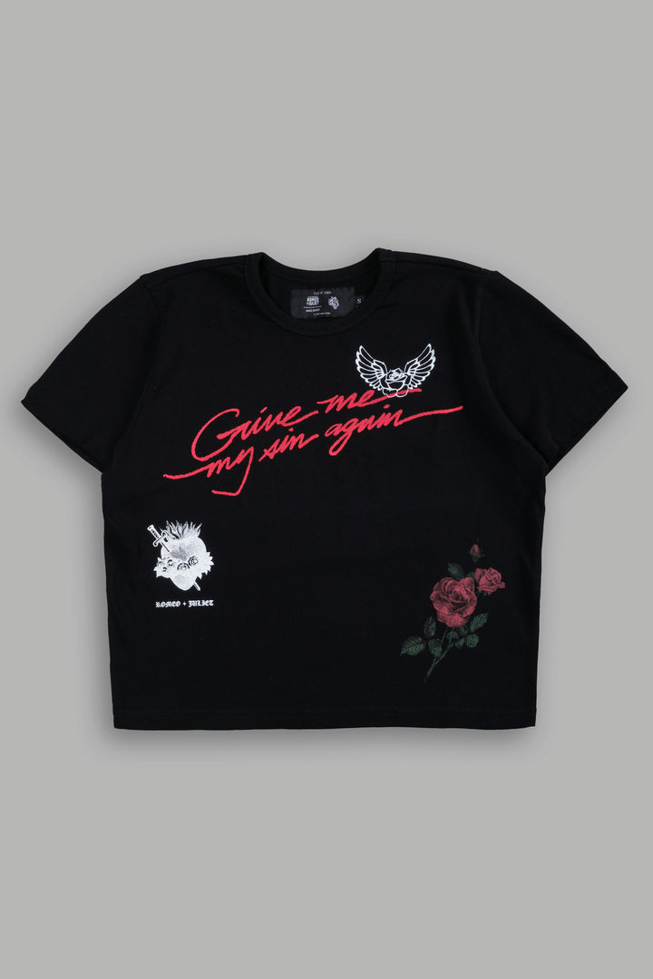 Sin Again "Timeless" Tee in Black