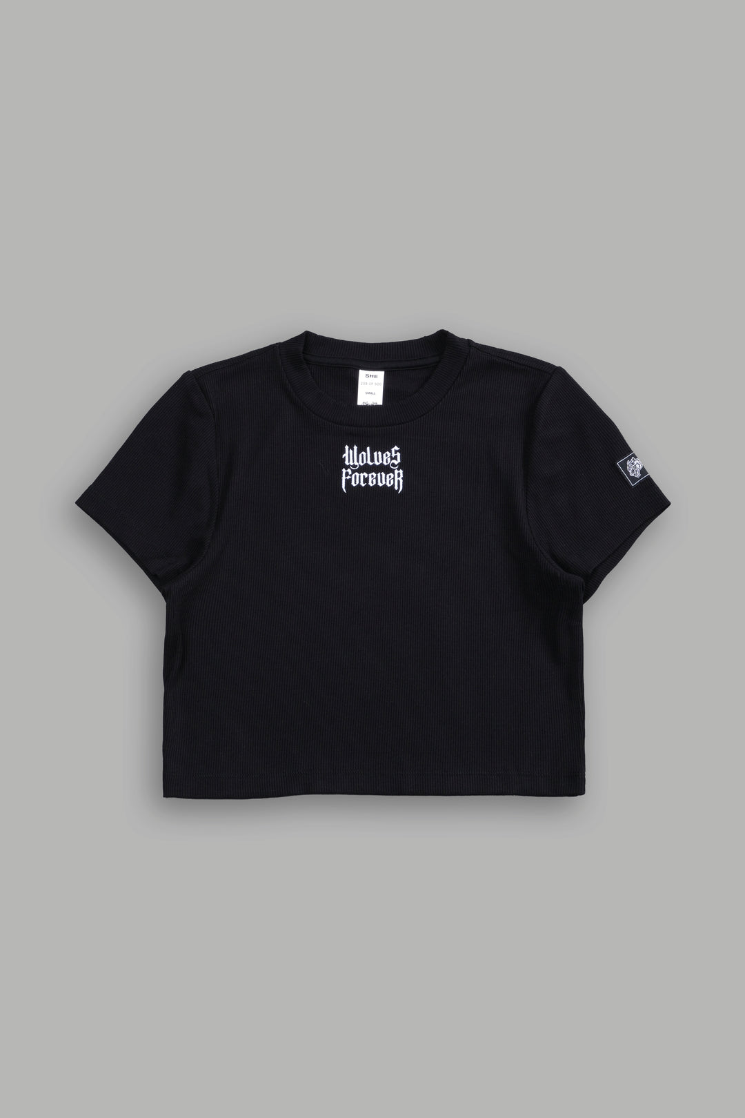 Darc Letter "Kara" Tee in Black