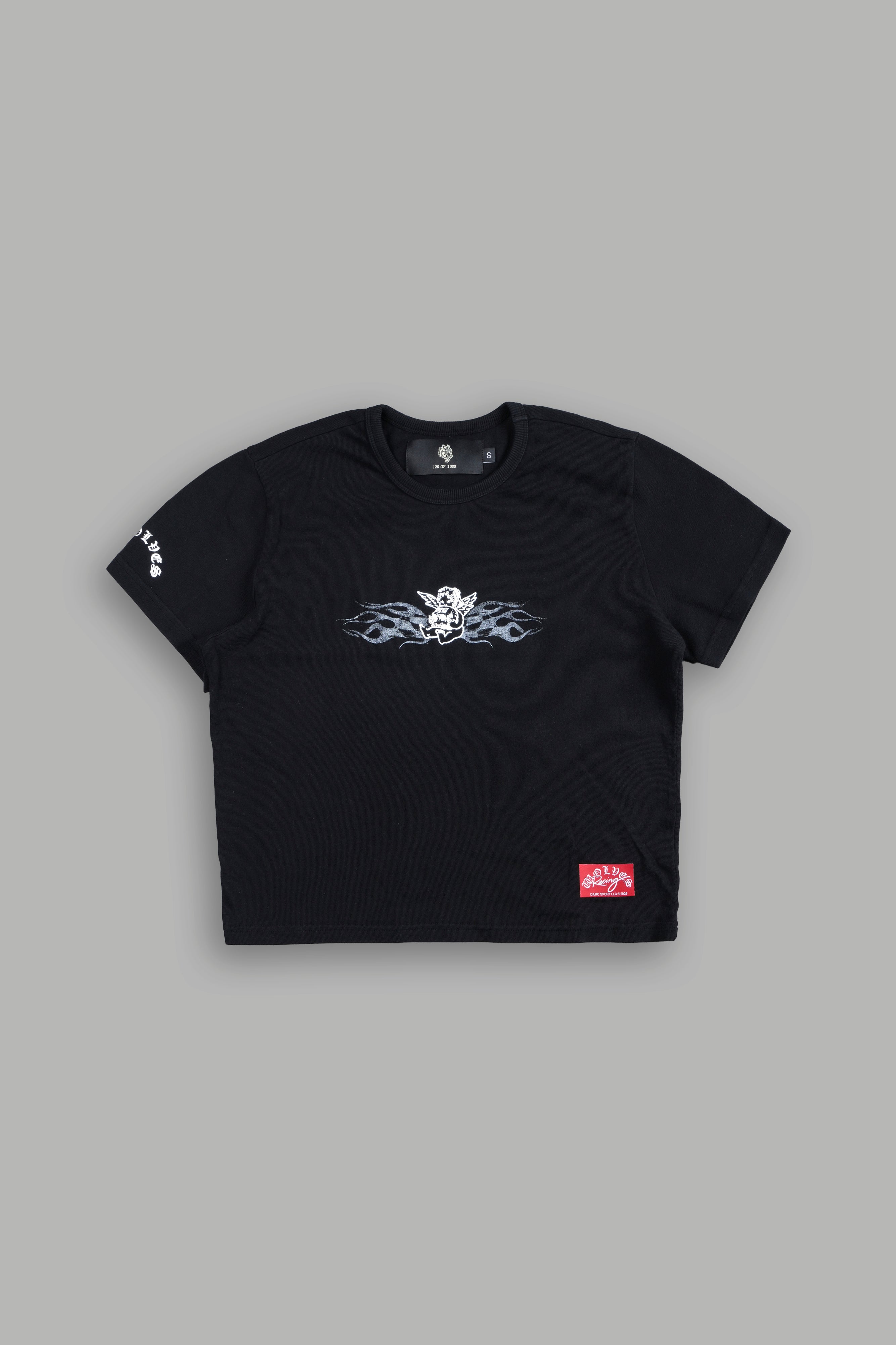 Moto Cherub Timeless Tee in Black