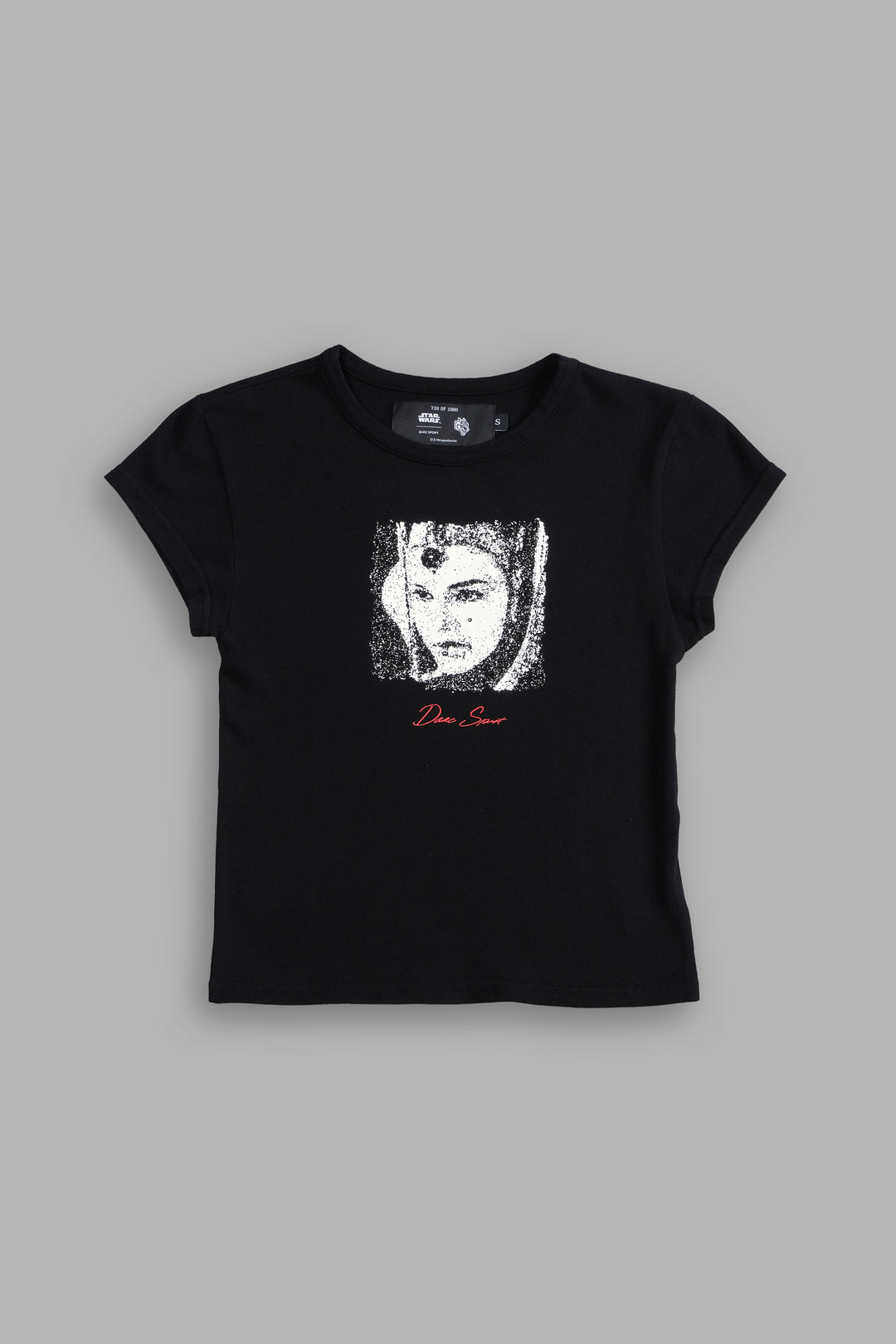 The Queen "Baby" Tee in Black