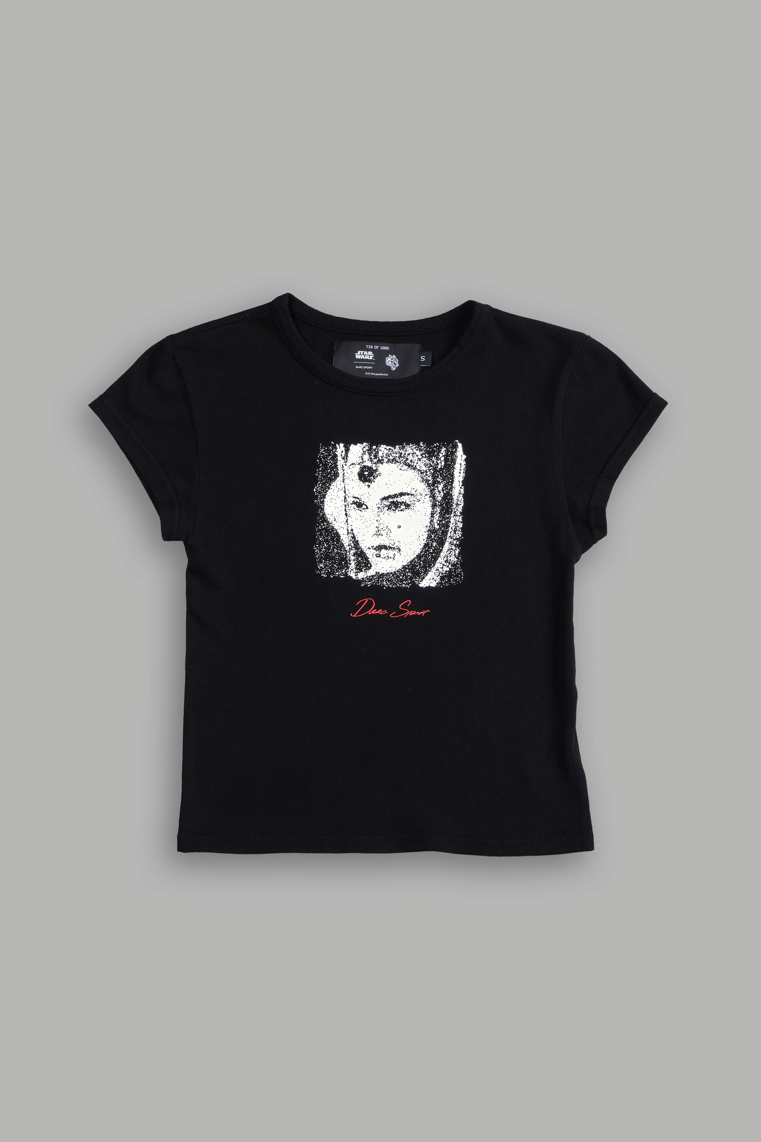 The Queen "Baby" Tee in Black