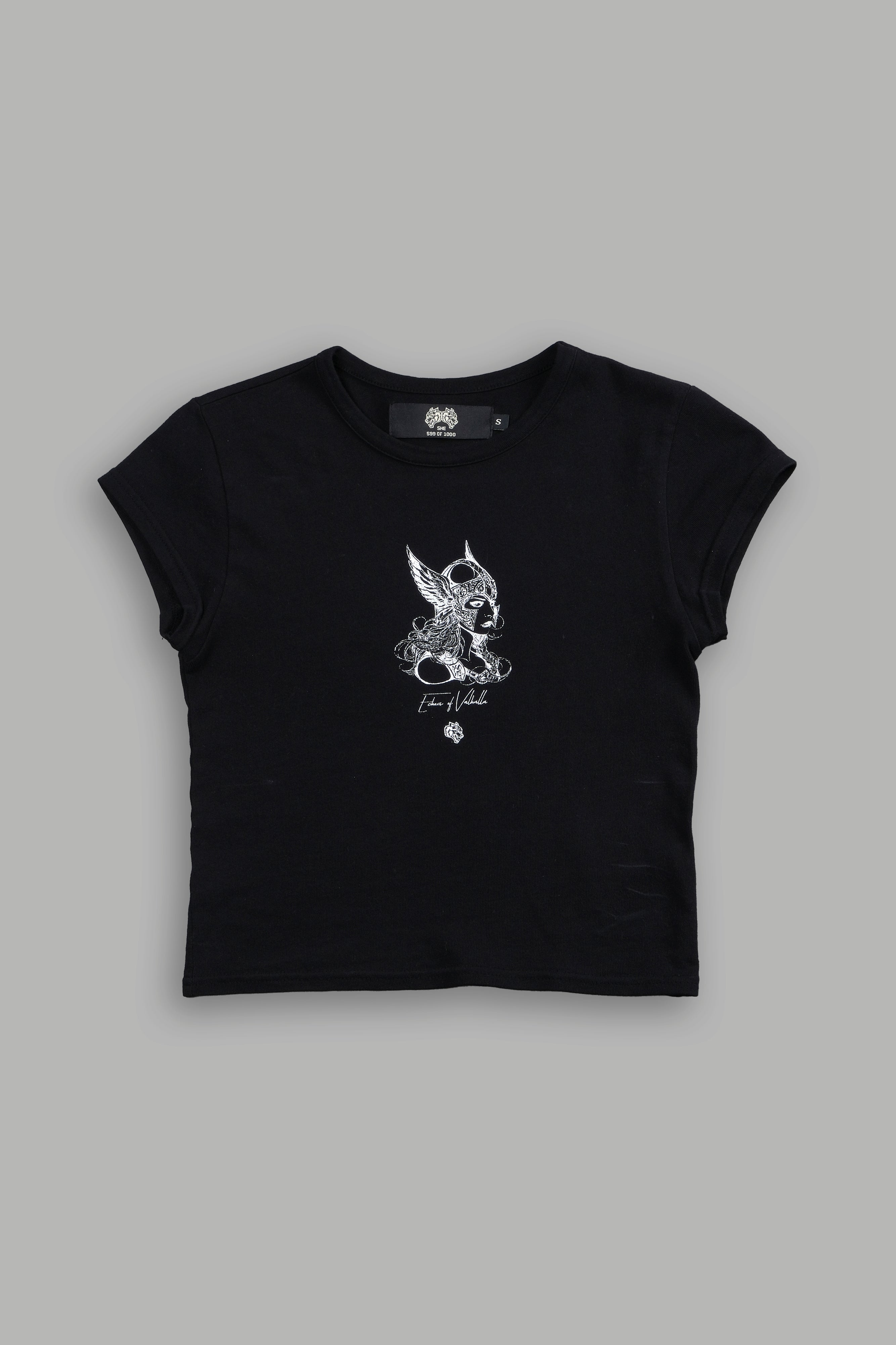 She Warrior "Baby" Tee in Black