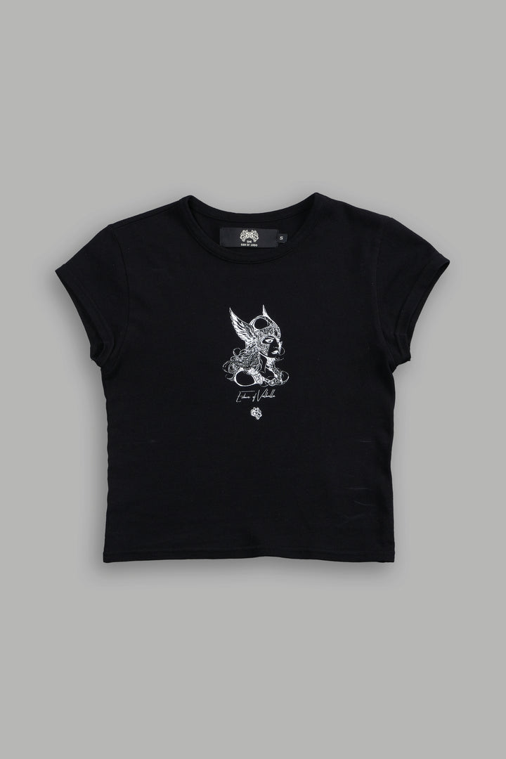 She Warrior "Baby" Tee in Black