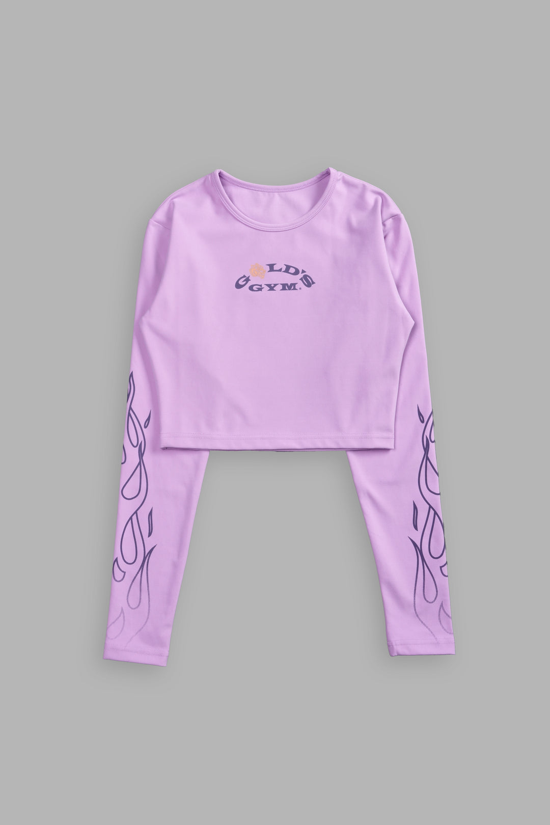 On Fire L/S "Energy" Top in Orchid Plum