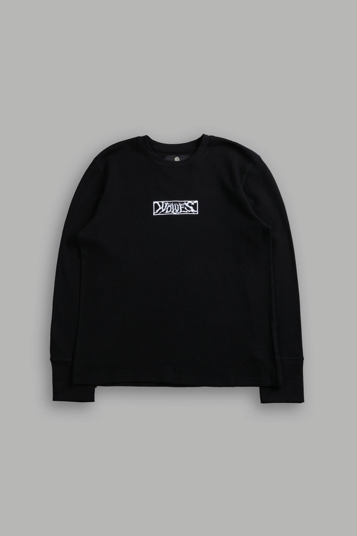 Midnight Wolves Lightweight Thermal in Black