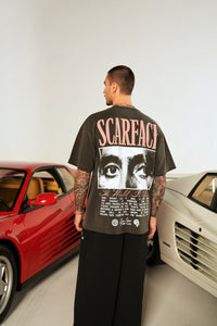 The Eyes Chico "Grunge" Tee in Wolf Gray