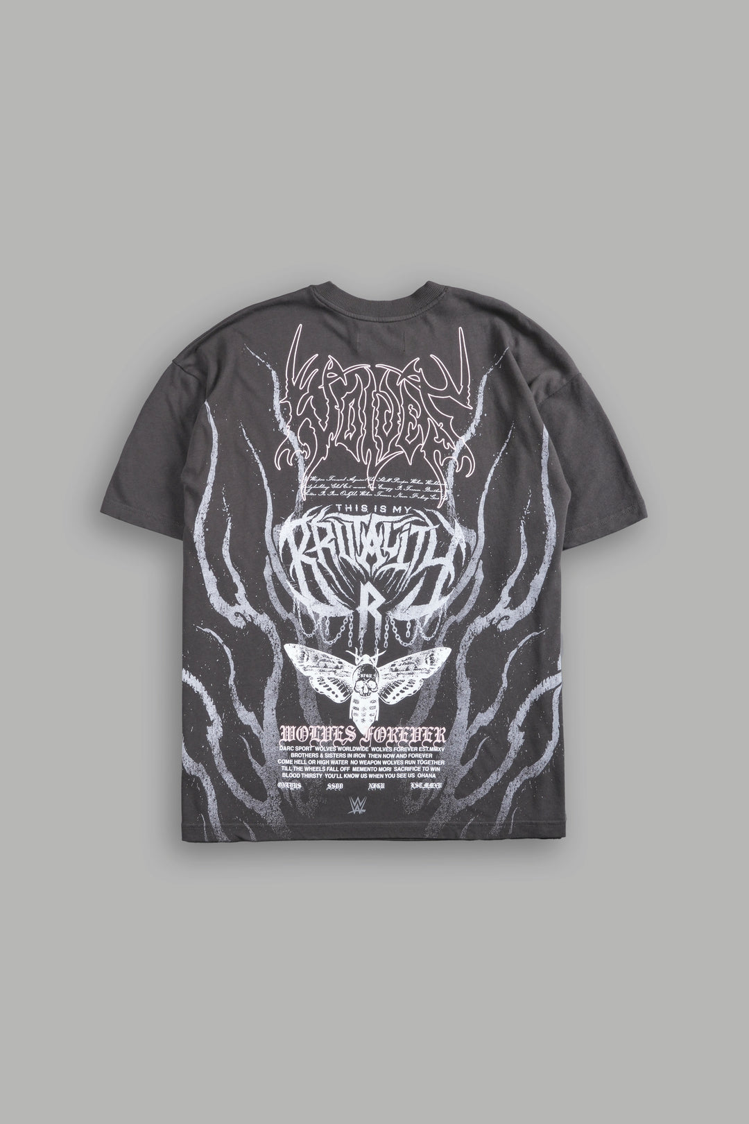 Brutality "Premium" Oversized Tee in Wolf Gray