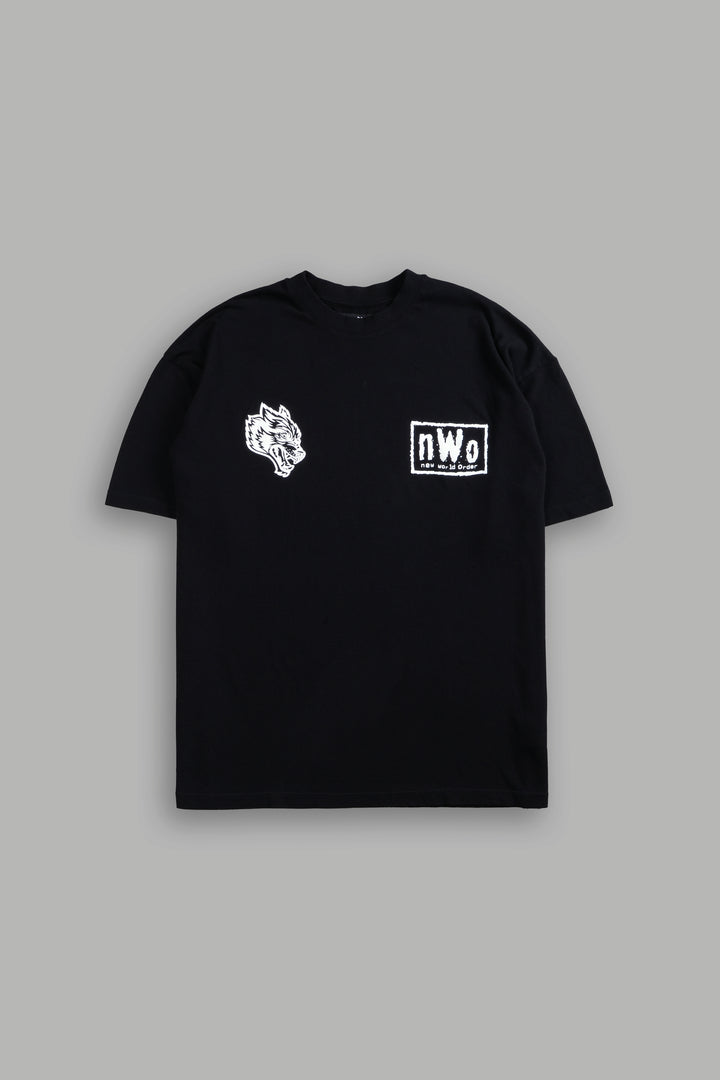 New World Order "Premium" Oversized Tee in Black