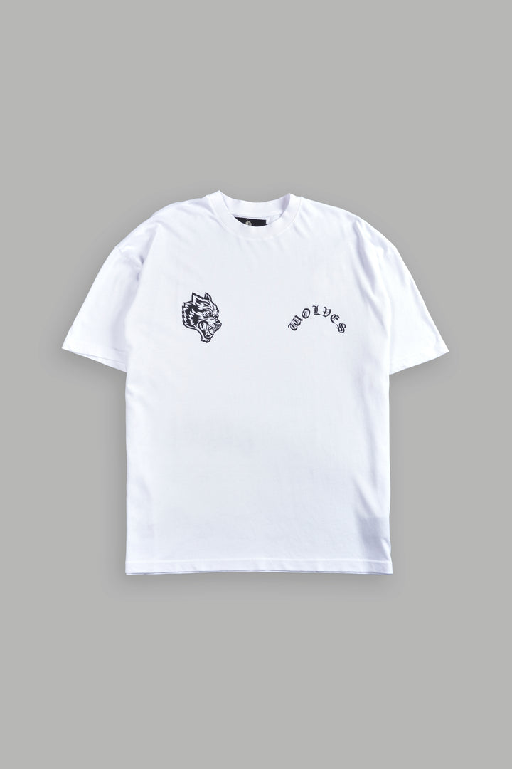 With Credence V3 "Premium" Oversized Tee in White