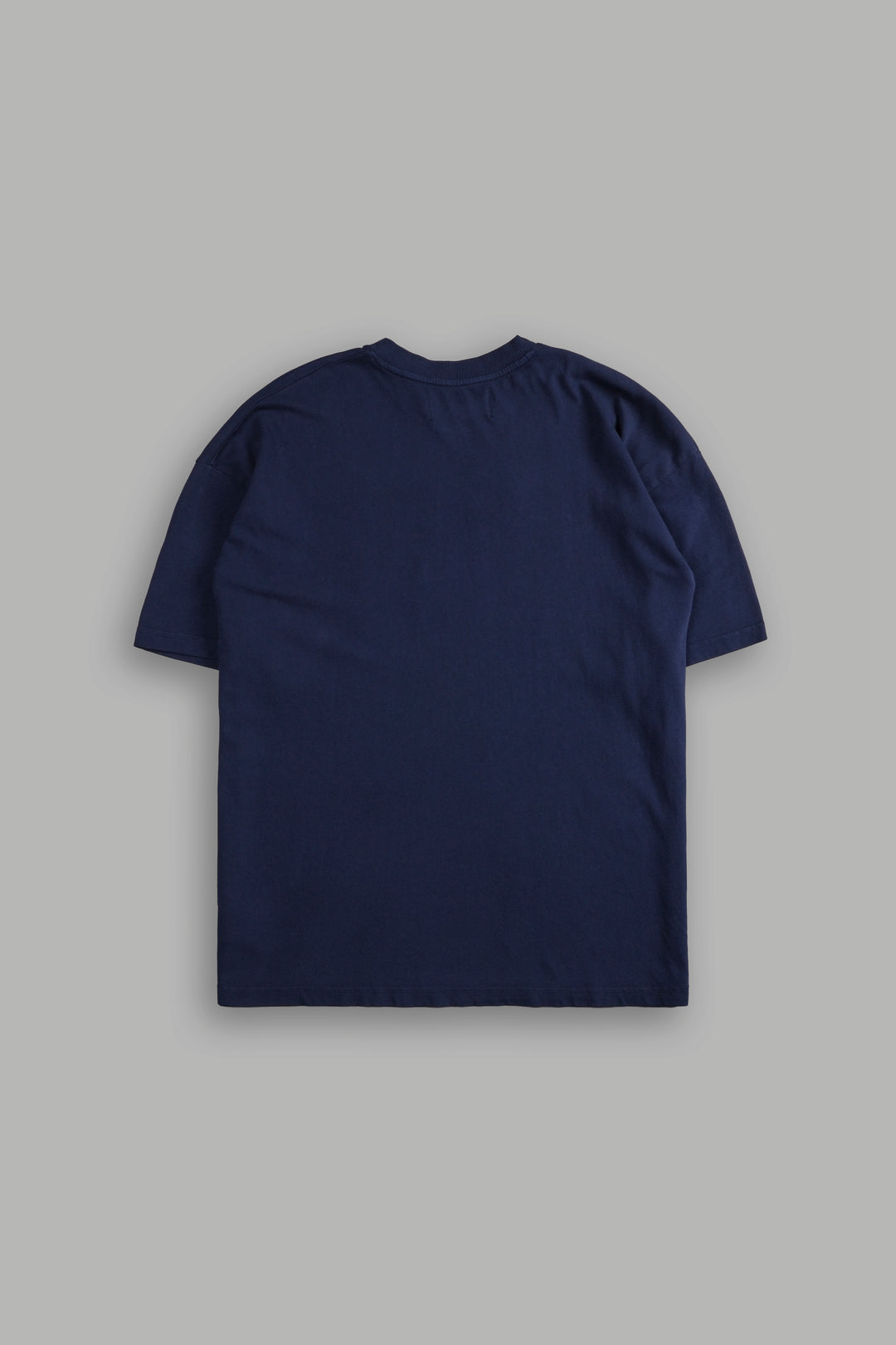Loyalty "Premium" Oversized Unisex Tee in Navy/Maroon