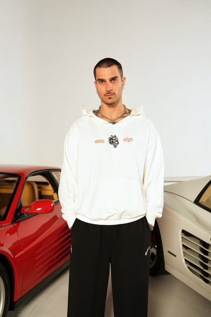Till Forever "Vintage Dempsey" Hoodie in Cream