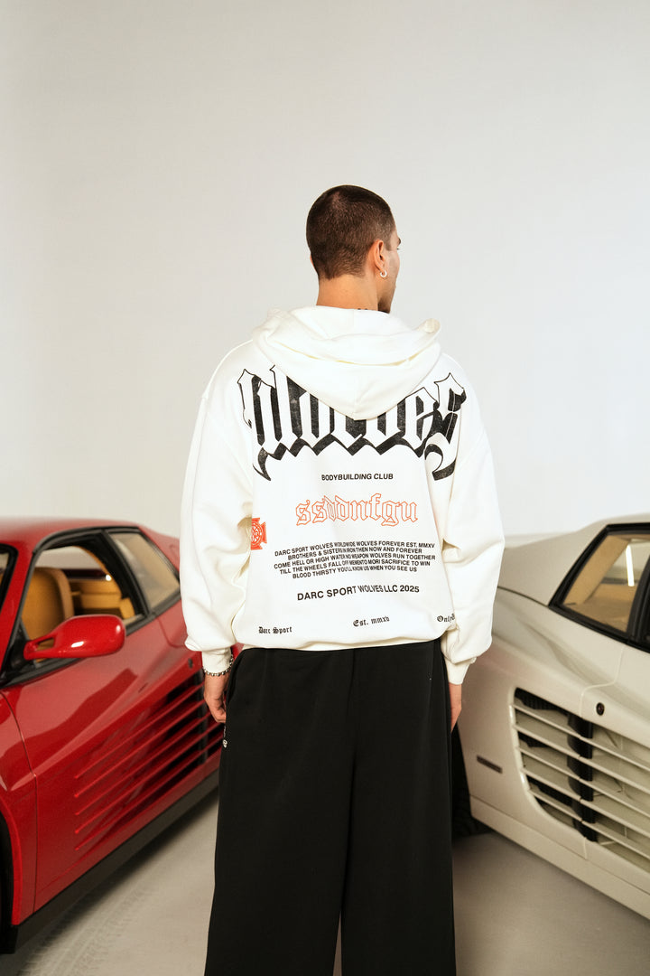 Till Forever "Vintage Dempsey" Hoodie in Cream