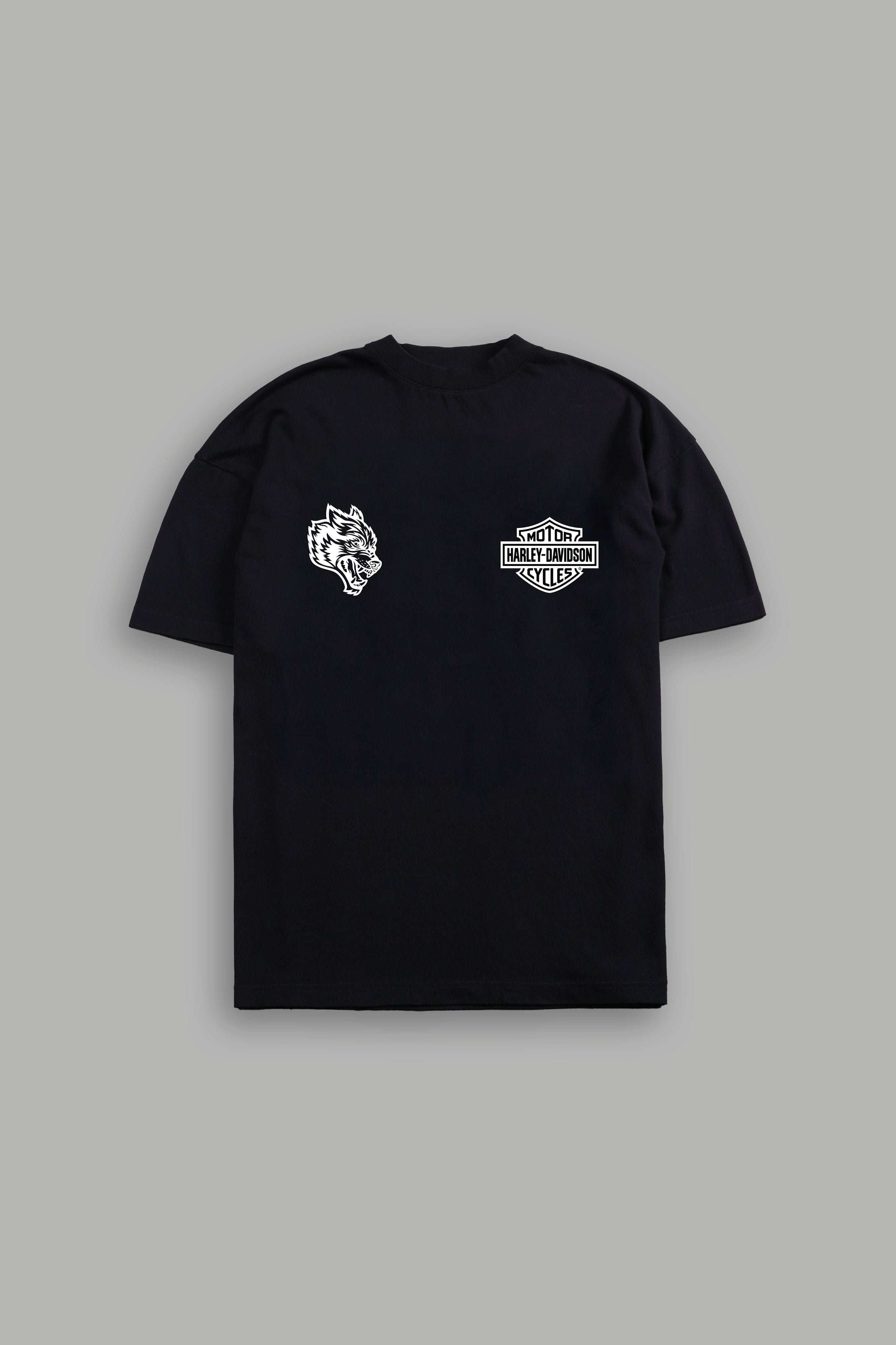 Petals In The Wind Premium Tee in Black
