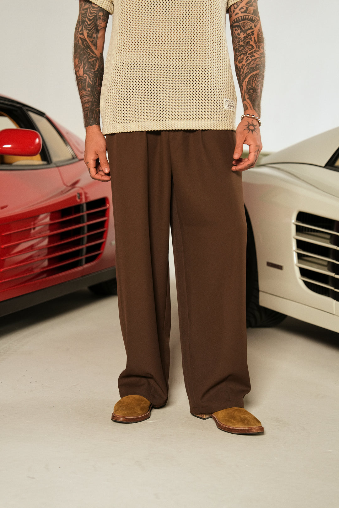 Wolf Chopper Armando Pants in Brown