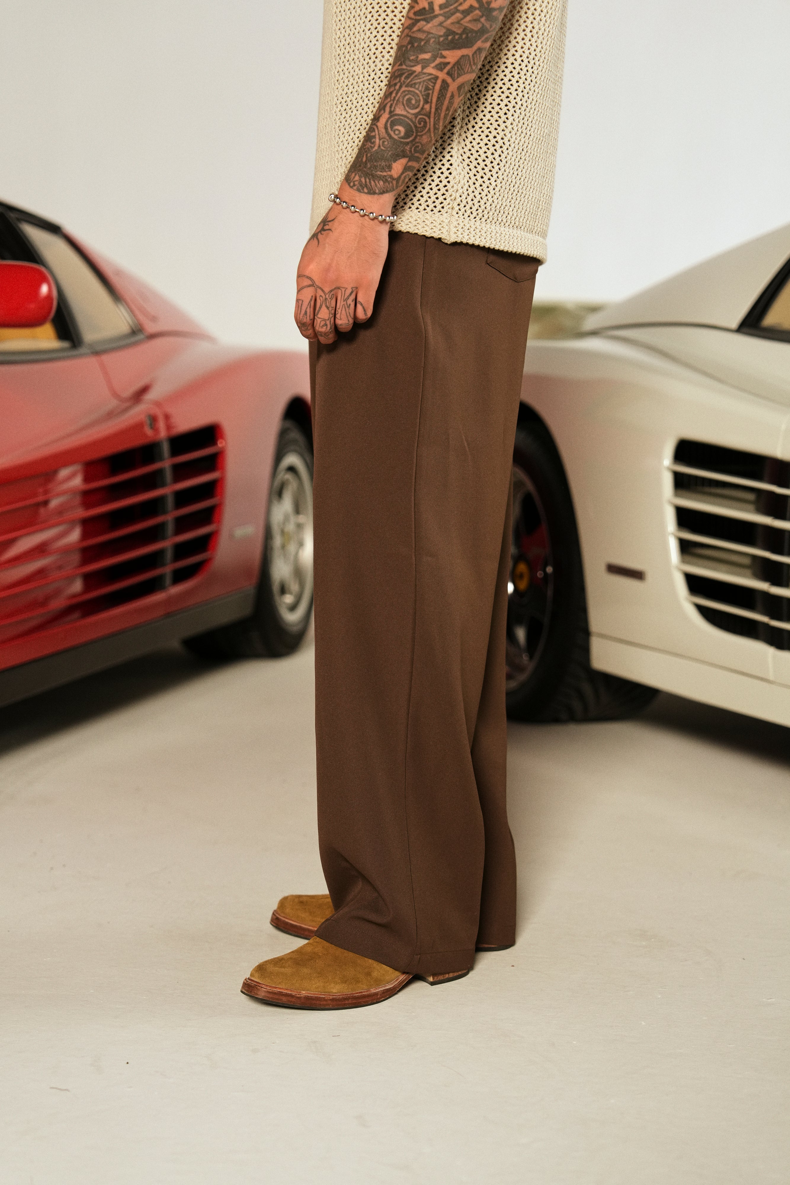 Wolf Chopper Armando Pants in Brown