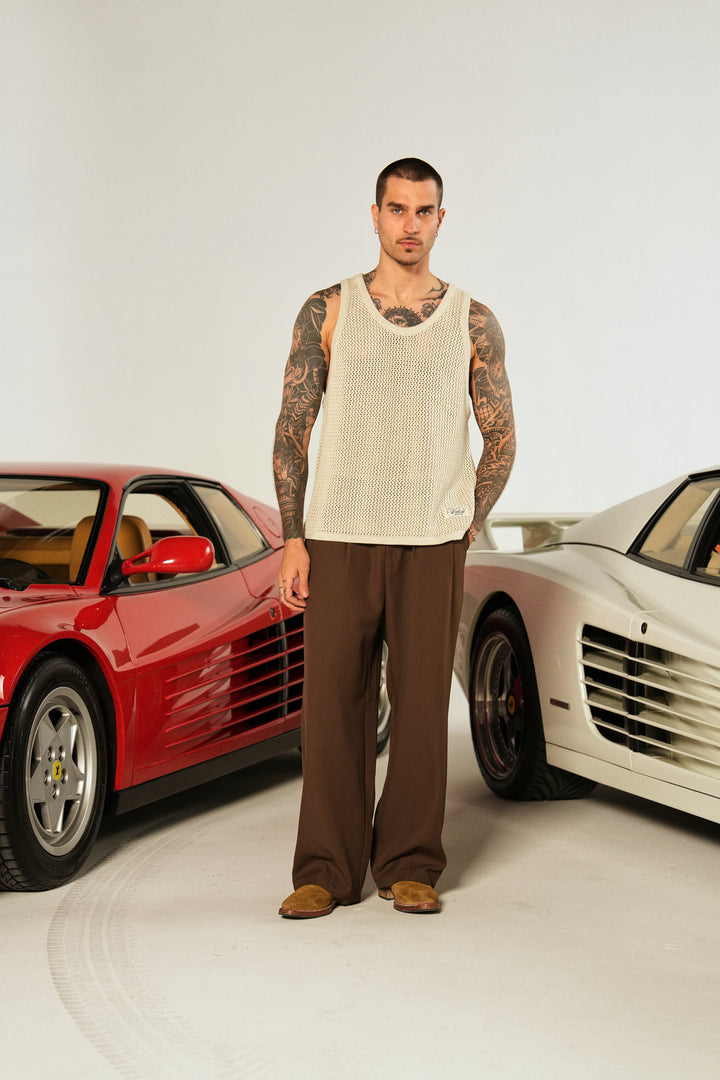 Wolf Chopper Armando Pants in Brown