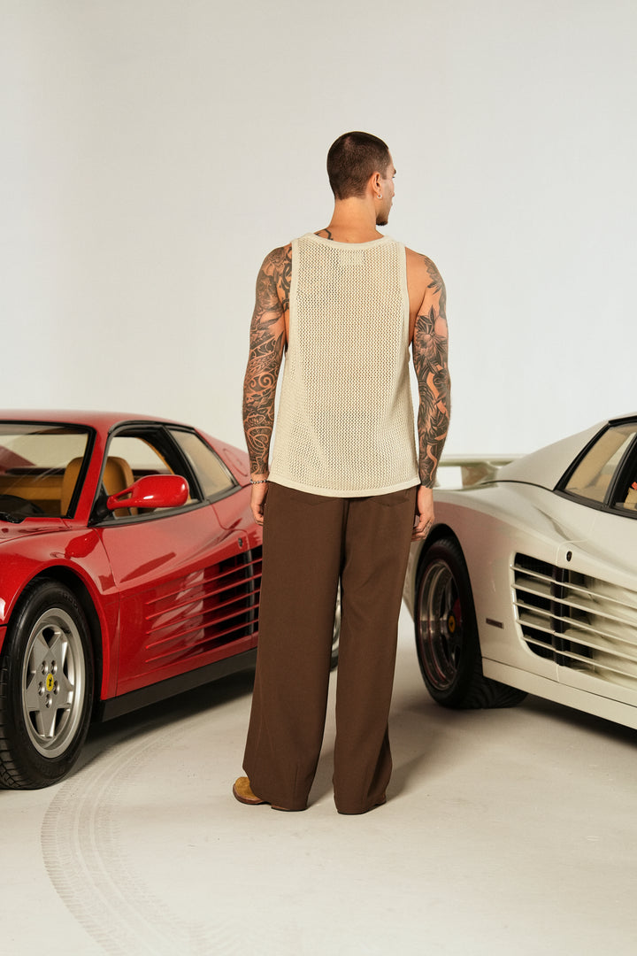 Wolf Chopper Armando Pants in Brown