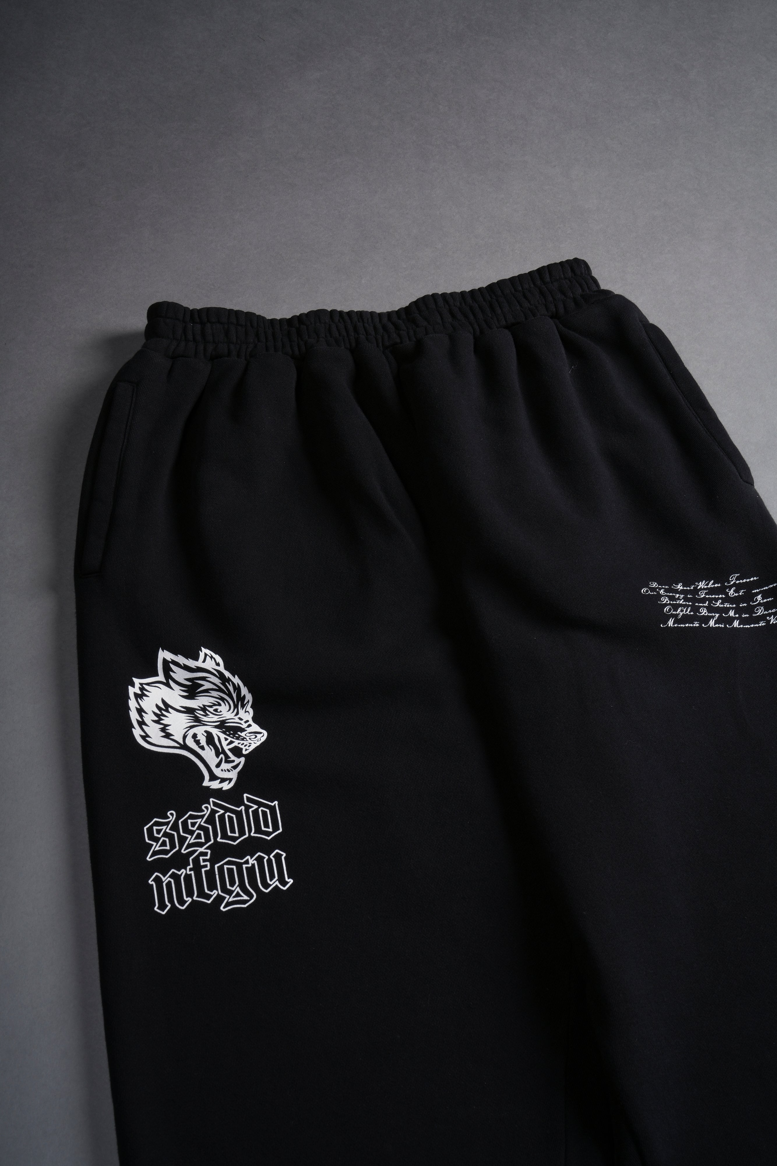 Wolves NFGU Kumite V2 Sweat Pants in Black