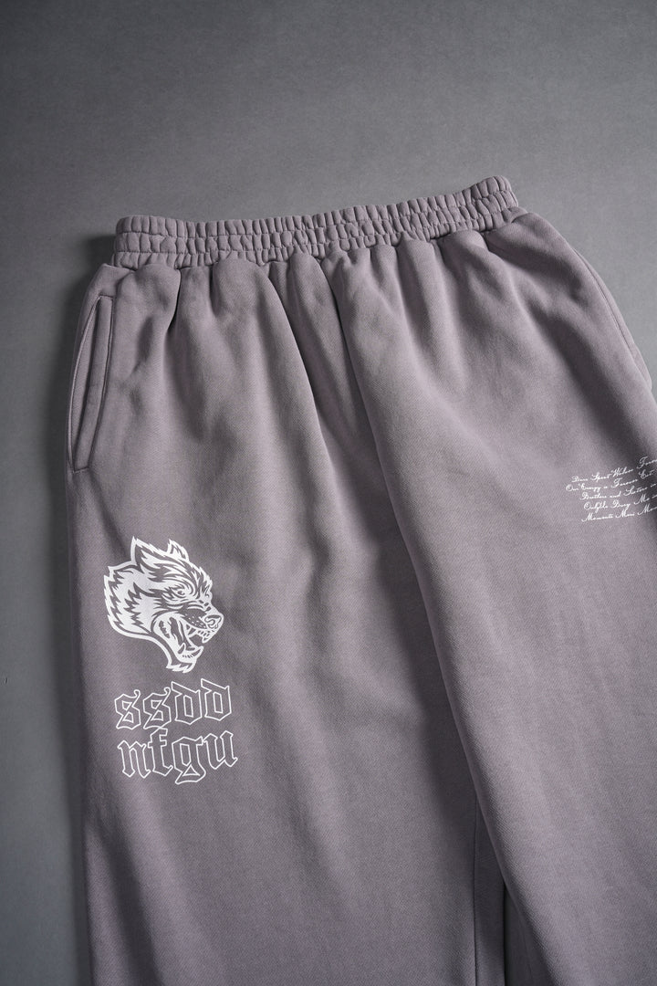 Wolves NFGU Kumite V2 Sweat Pants in Pale Gray