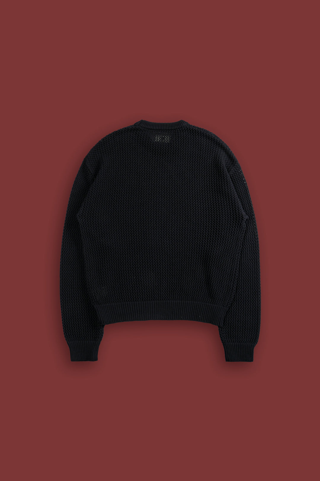 Since Patch Satva Knit L/S Crewneck in Black
