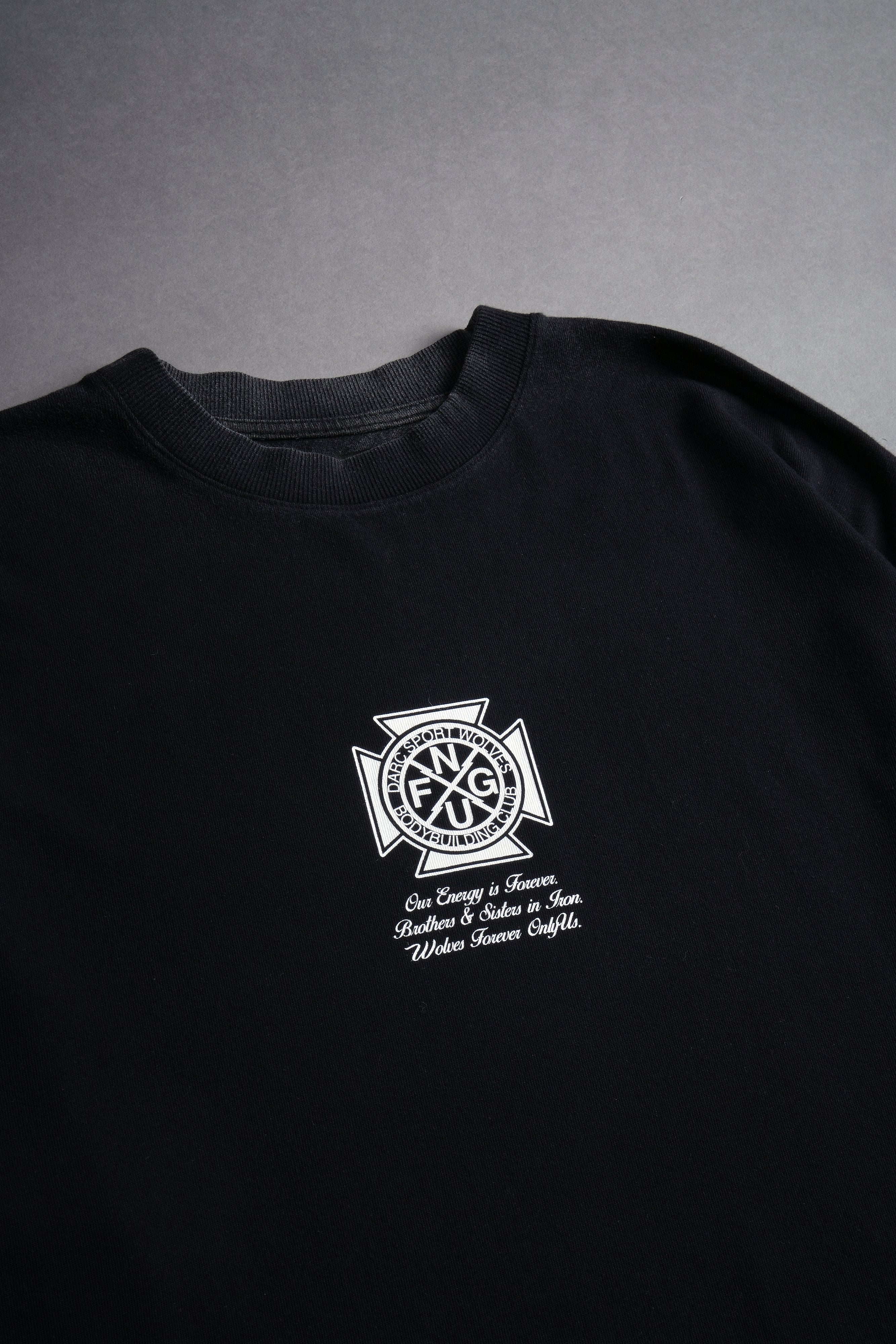Our Lineage "Premium" Oversized Tee in Black