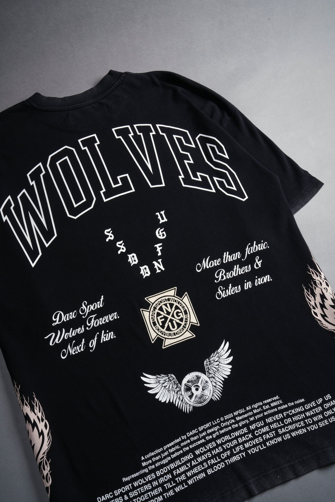 Our Lineage "Premium" Oversized Tee in Black