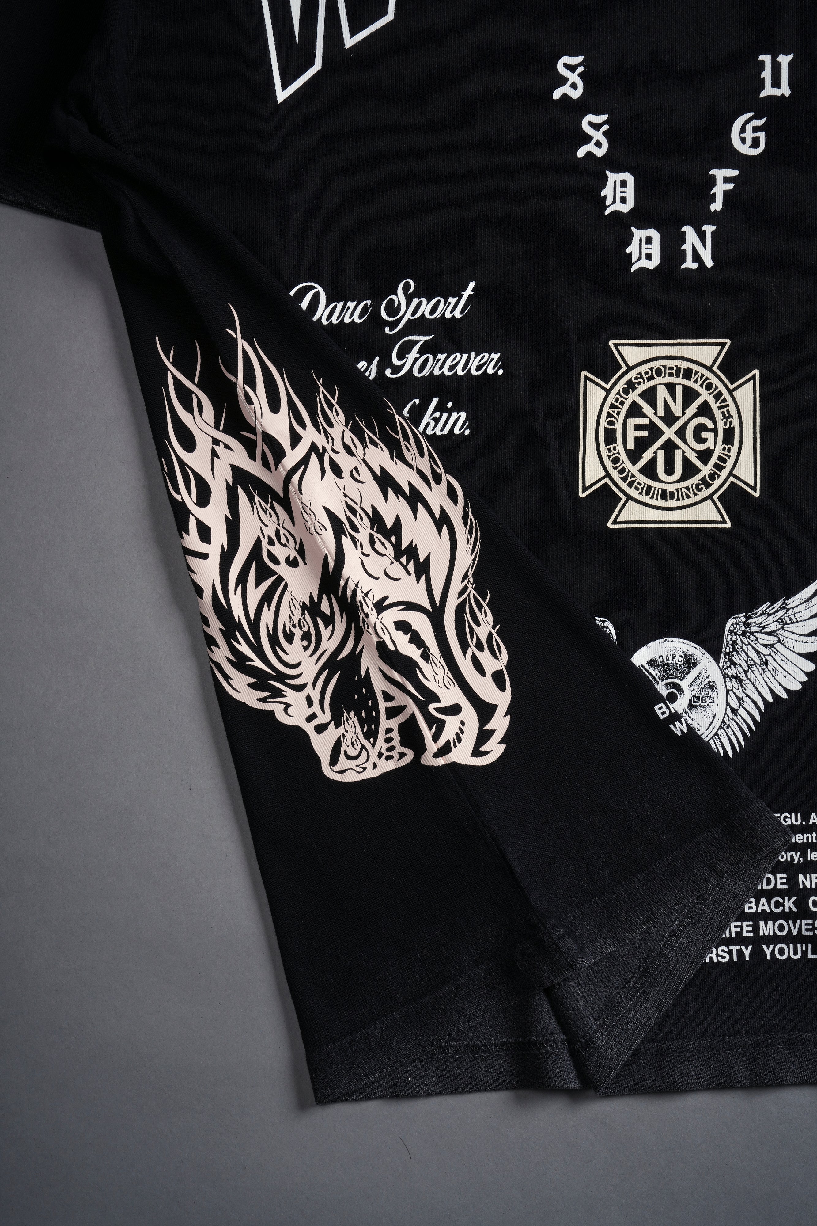 Our Lineage "Premium" Oversized Tee in Black